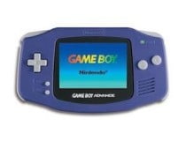 (GameBoy Advance, GBA):  Original Game Boy Advance - Missing Battery Door - Console, System